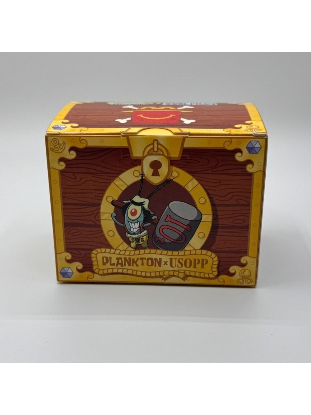 McDonalds One Piece Spongebob Squarepants Plankton x Usopp Happy Meal Toy